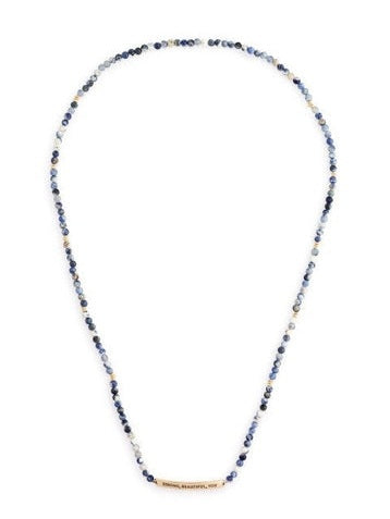 Necklace/Bracelet Multi Strand Heart / Beads Blue Mix 1004670235