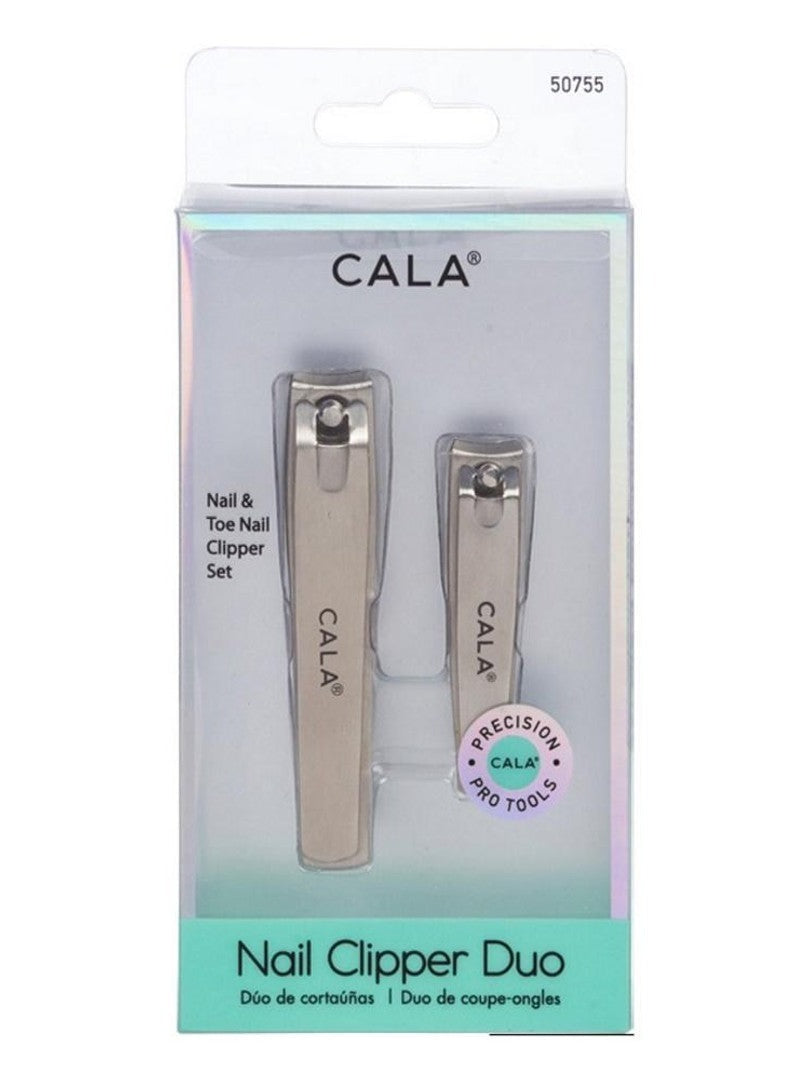 Nail & Toe Nail Clipper Duo Silver 50755