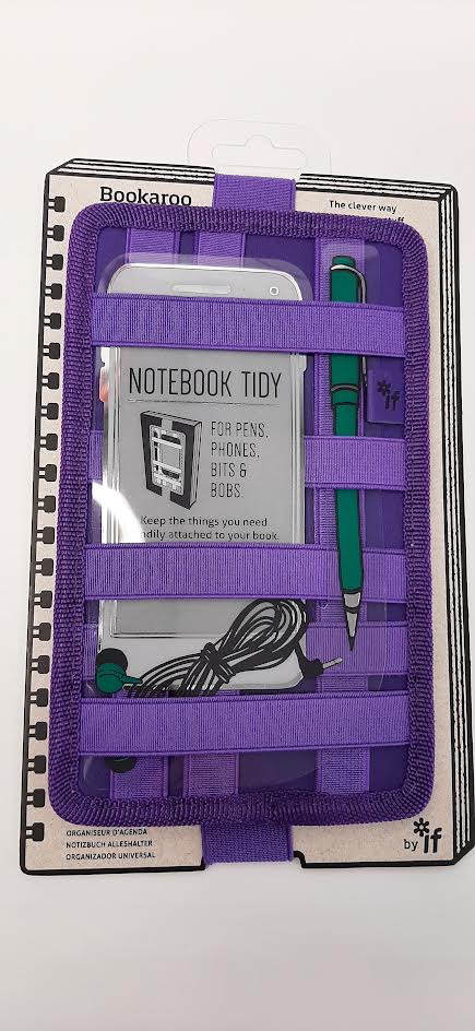Note Book Tidy-Note Book Tidy- for Pens - Phones - Purple-40903 