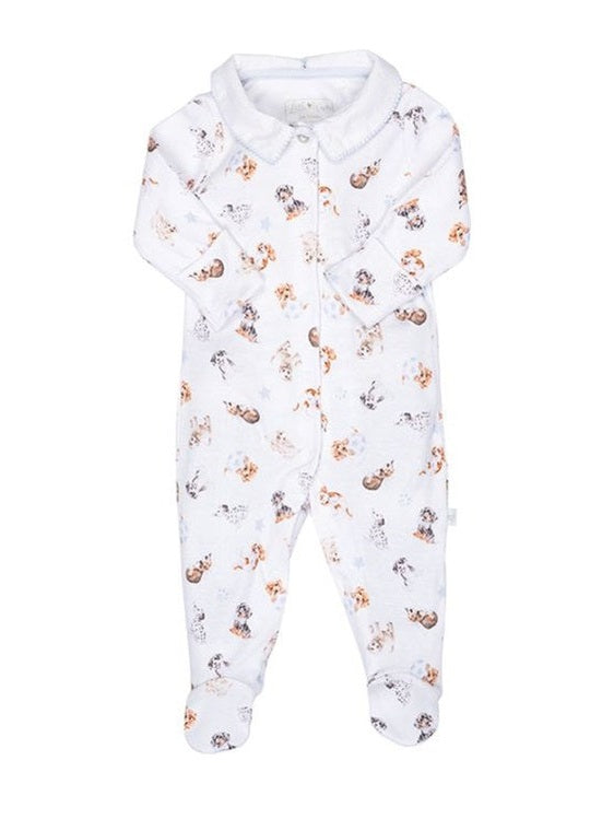 Baby Sleeper Onsie 0-3M Puppies Little Paws LTW-BG005