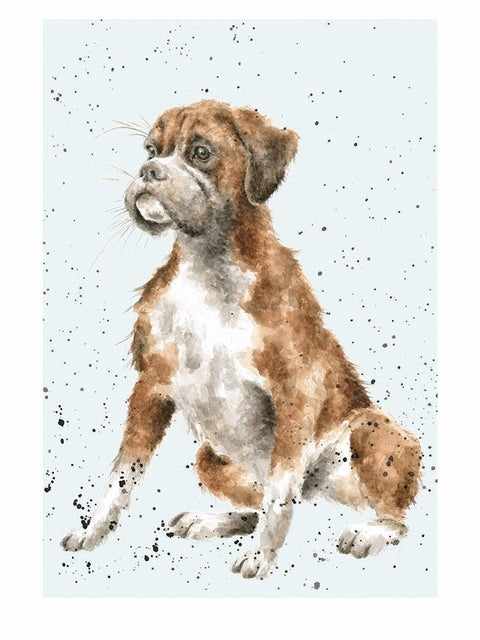 Card - ADR012 - Boxer - Dog - blank inside