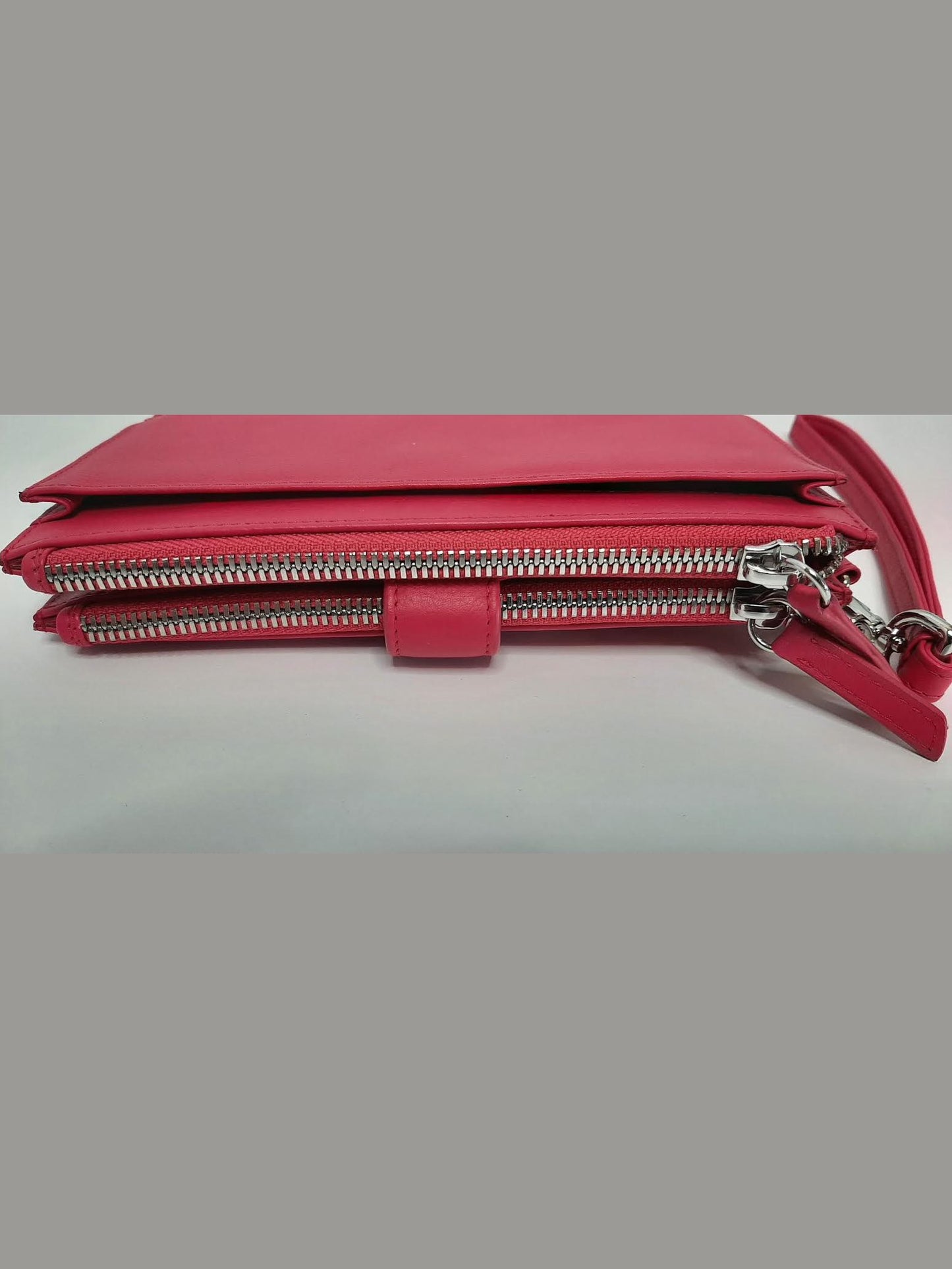 Women's Indian Pink-Phone Wallet Rfid Leather Wristlet