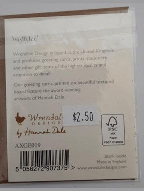 Gift Enclosure Card - Mistletoe