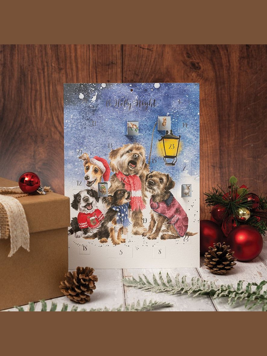 Advent Christmas Card (Large) - WADCAL006 - O Holy Night