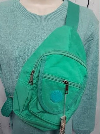 Malibu Washed-Nylon Day Pac-Mint Bag