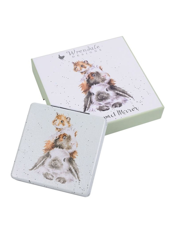 Compact Mirror - MR001 - Piggy in the Middle