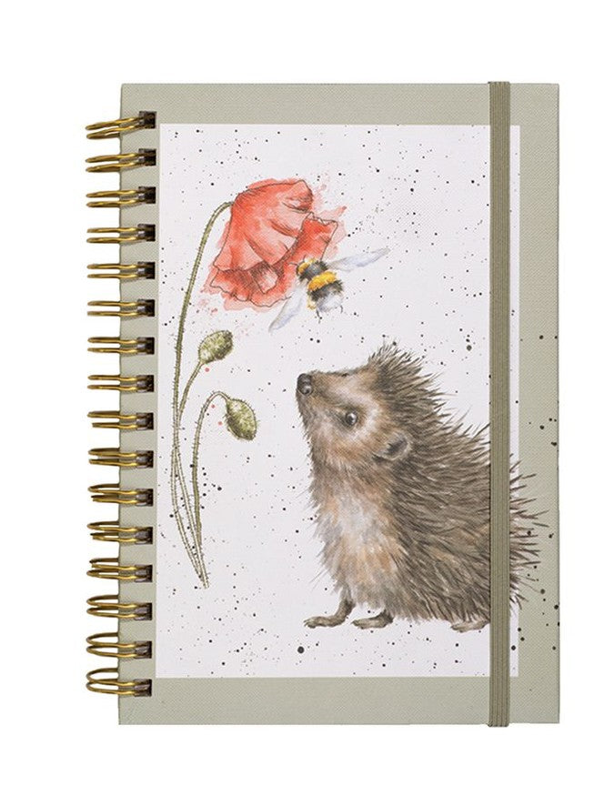 Spiral Notebook (Small) - HB018 - Hedgehog