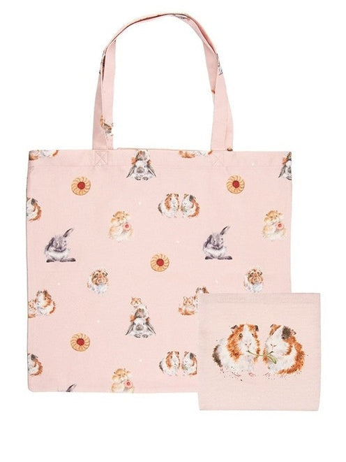 Foldable Shopping Bag - BgF003 - Piggy in the Middle