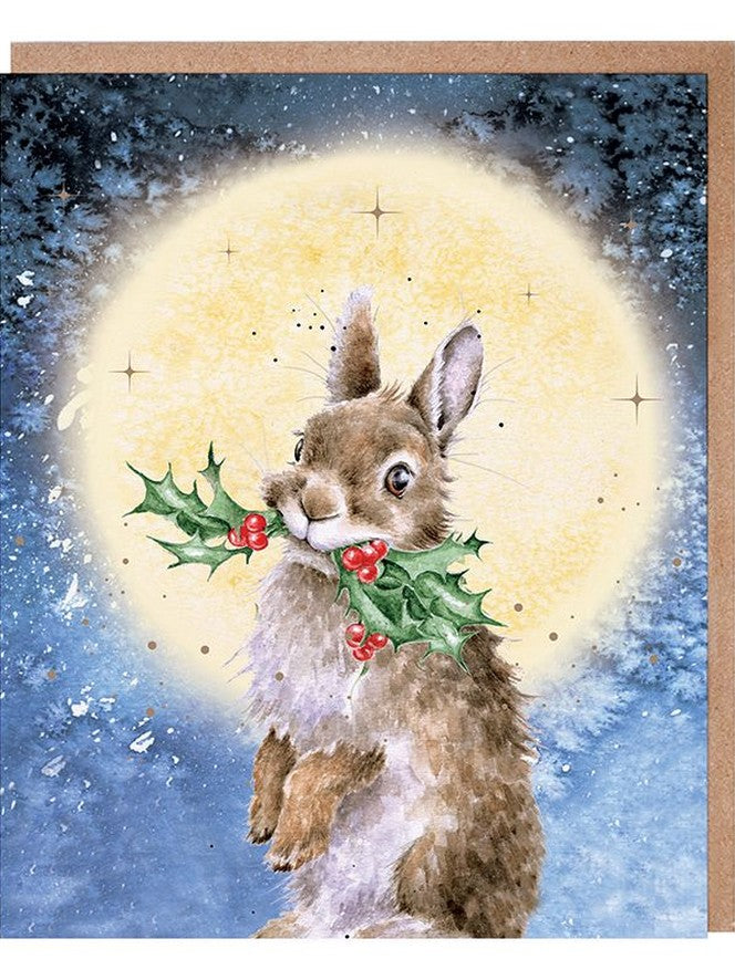 Christmas Card - AX096 - Bunny