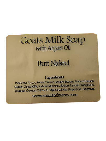 Goats Milk Bar Soap - Butt Naked - 9315F