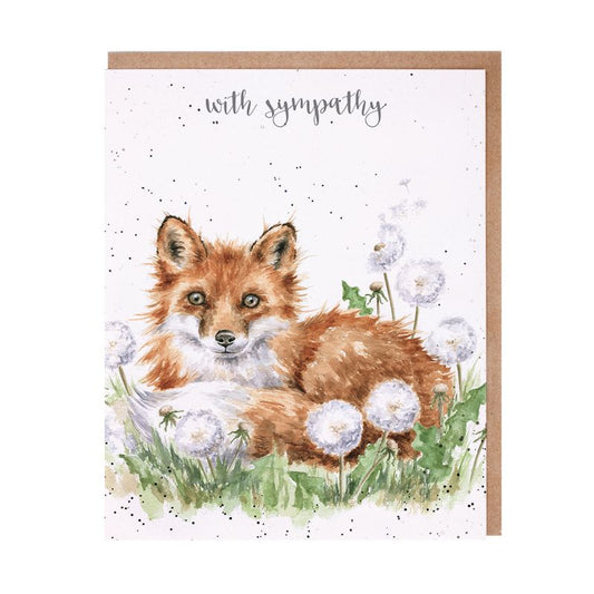 Card - AOC153 With Sympathy - Fox 