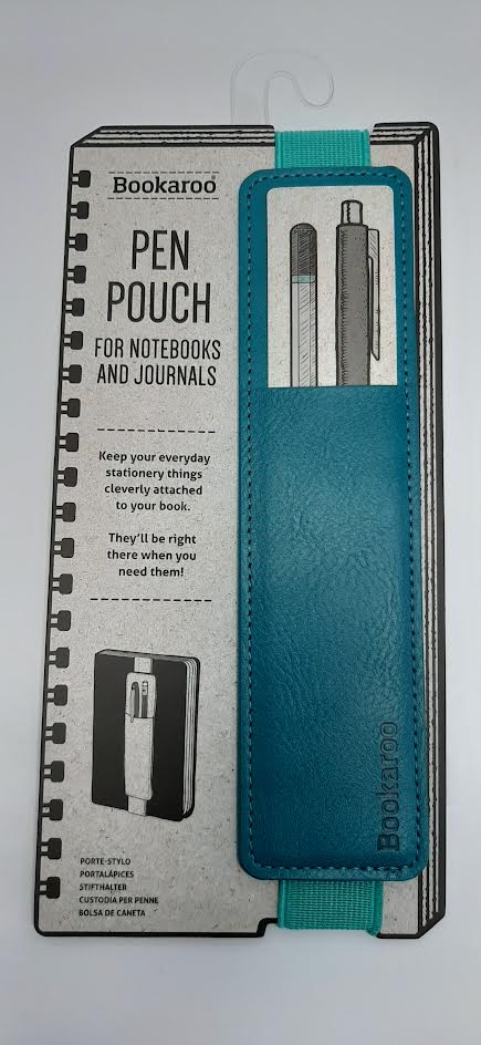 Pen Notebook Pouch-Turquoise-40705 