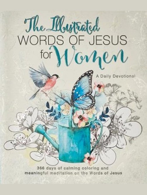 Hardcover Book - The Illustrated Words of Jesus -GB085