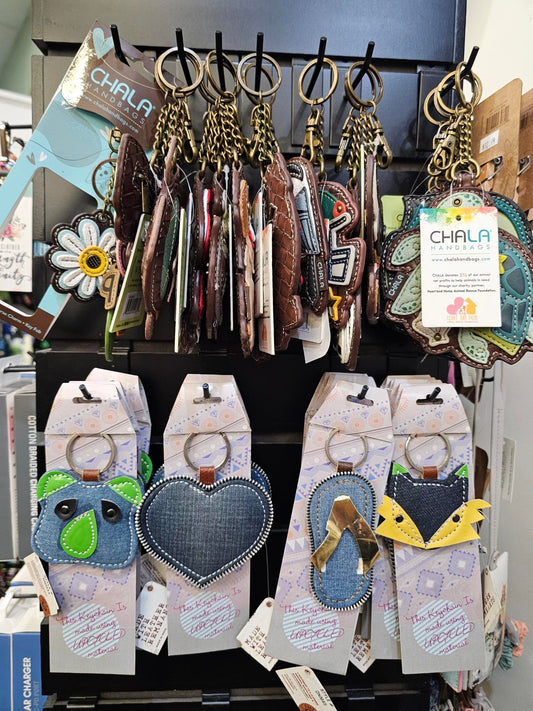 Key fobs, key rings