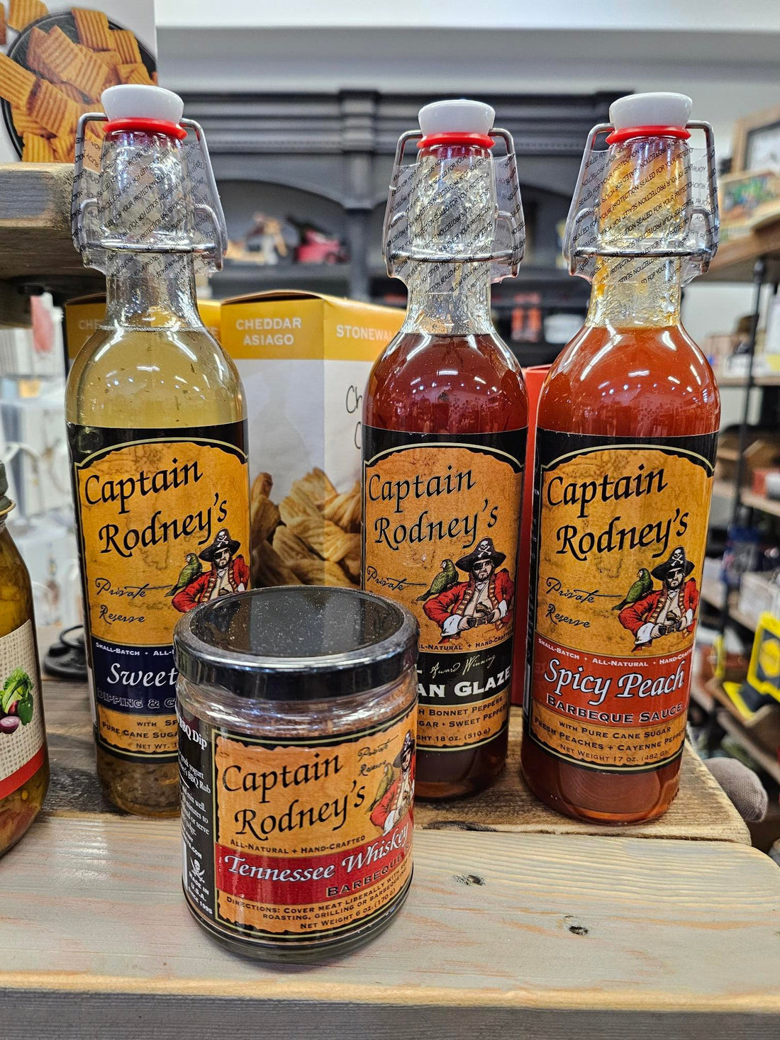 Captain Rodney's glazes