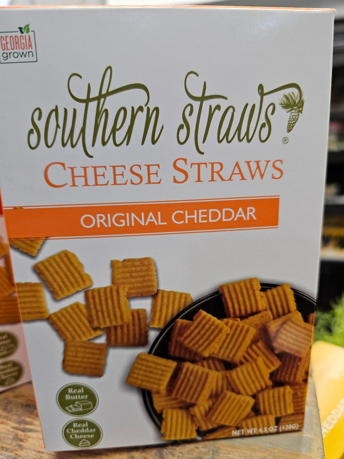 Southern Straws cheese