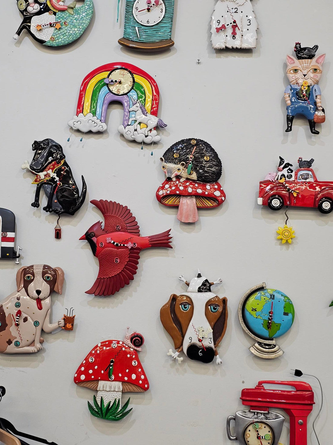 Allens Clocks many designs