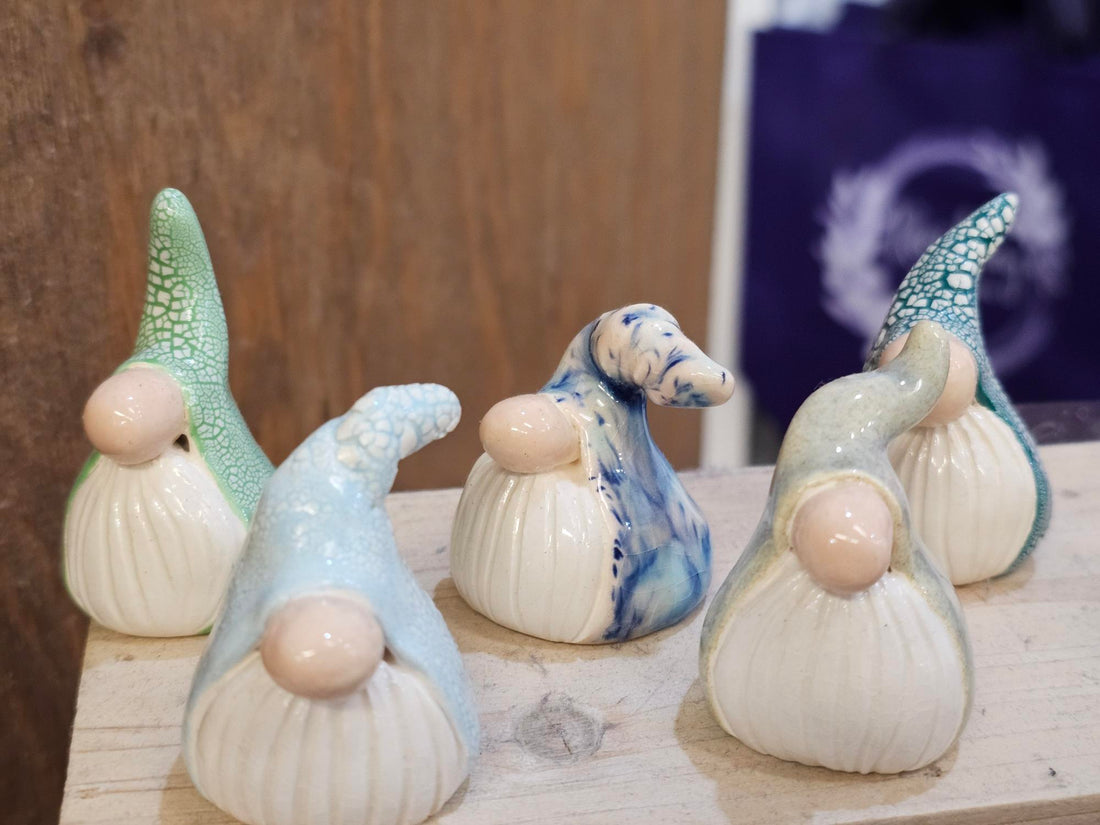 Gnomes clay local made