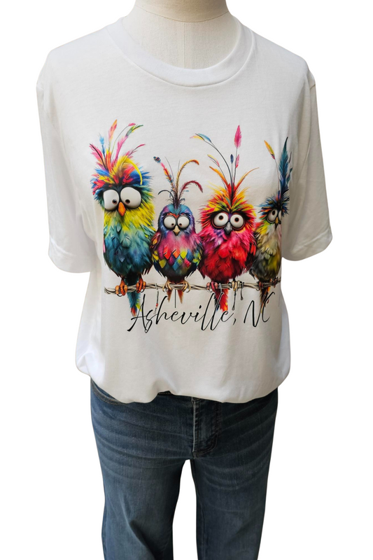 Funky Bird Shirts Have Landed at Razberry Threads!