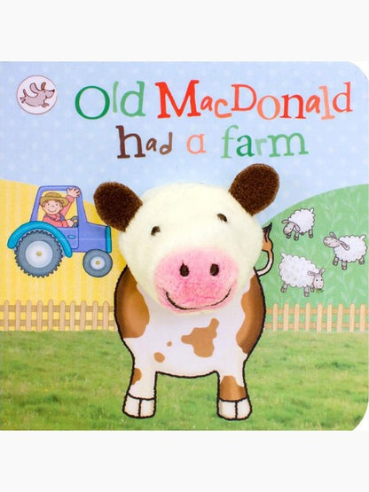 Book Finger Puppet Old McDonald Children 401572 