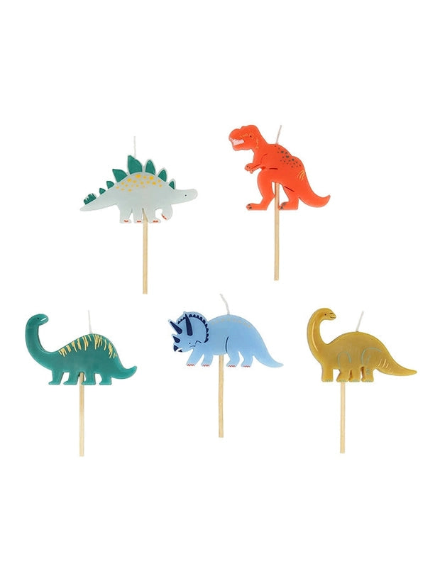 Birthday Candles Dinosaur Candles 5Pk 267925 
