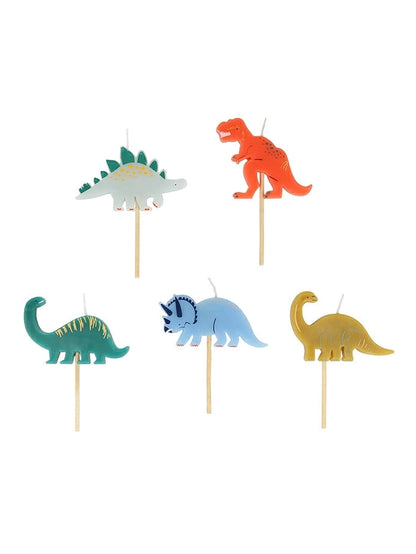 Birthday Candles Dinosaur Candles 5Pk 267925 