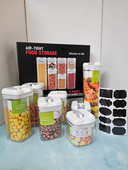 Air Tight Kitchen Containers - Individual Sizes 