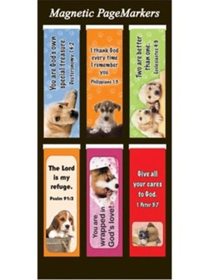 Christian Art-Magnetic Bookmark Dog Special Treasure Set Mgb004