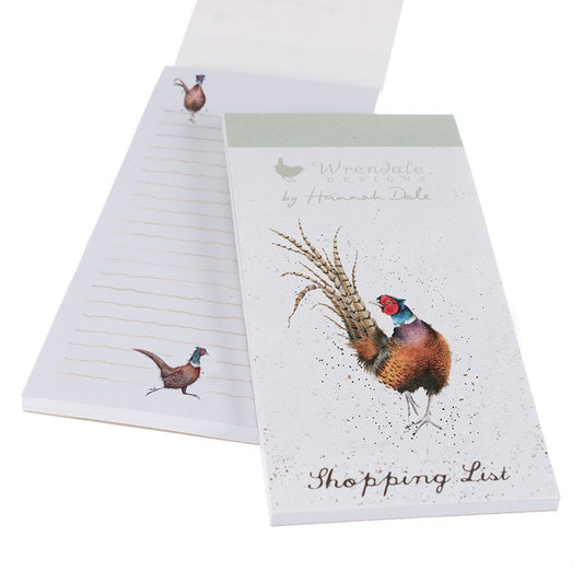 Shopping Notepad - SP034 - Pheasant 
