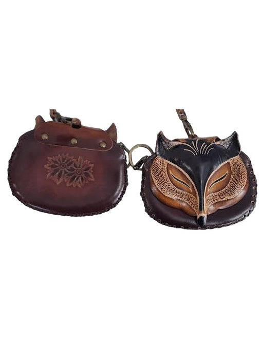 Sun Flower Leather-Wristlet Fox&nbsp; Leather E407

5x 4.25"