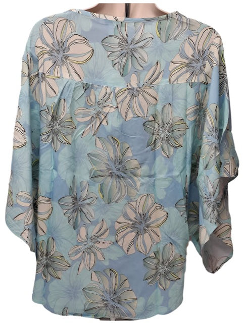 Top Button Front 2 Tropical Colors One Size Stop 303 