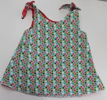 Childs Christmas-Reversible Dress-6-18 Month 