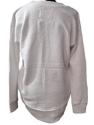 CBLC-Sweatshirt Asheville Logo White Nantucket/ Curved Hem&nbsp; Women's 4656&nbsp;