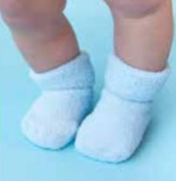 Gripper Socks - Oxford Blue132 Baby 0-12m 75429 