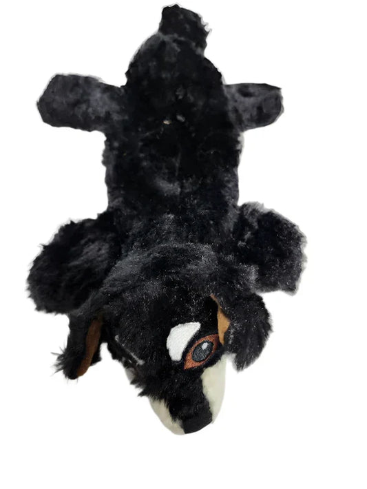 Bear  Black /Brown Flat Toy 