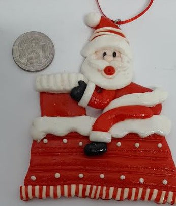 Santa Clause Christmas Tree Ornament 