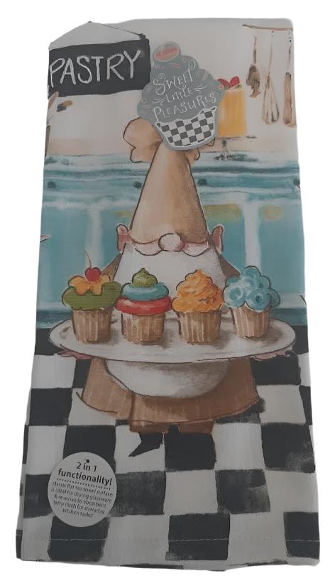 T Towel  Sweet Little Pleasures-Dual Purpose Terry-R7900 