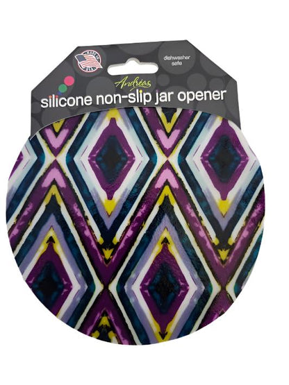 Jar Opener - Purple/Teal/Yellow Diamond 54 