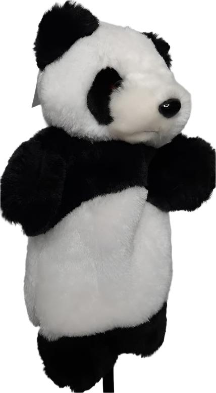 Children's Hand Puppet-Panda Bear-White/Black-5186207 