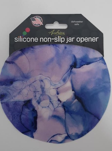 Jar Opener - Purple / Pink / Blue Marble 