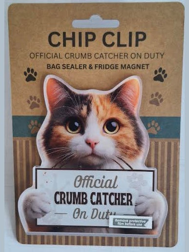 Chip Clip Magnet/Bag Sealer Calico Cat 249-2