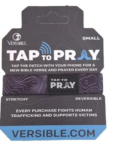 Bracelet Tap To Pray Valor Topography Blue 100-644