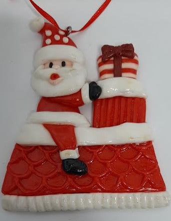 Santa Clause Christmas Tree Ornament 