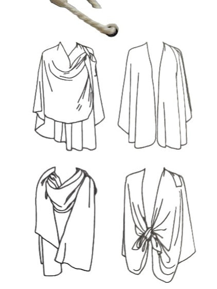 Wrap Classic 4 Season Loop Olive Sa-4213 