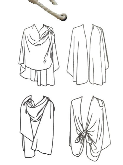 Wrap Classic 4 Season Loop Olive Sa-4213 