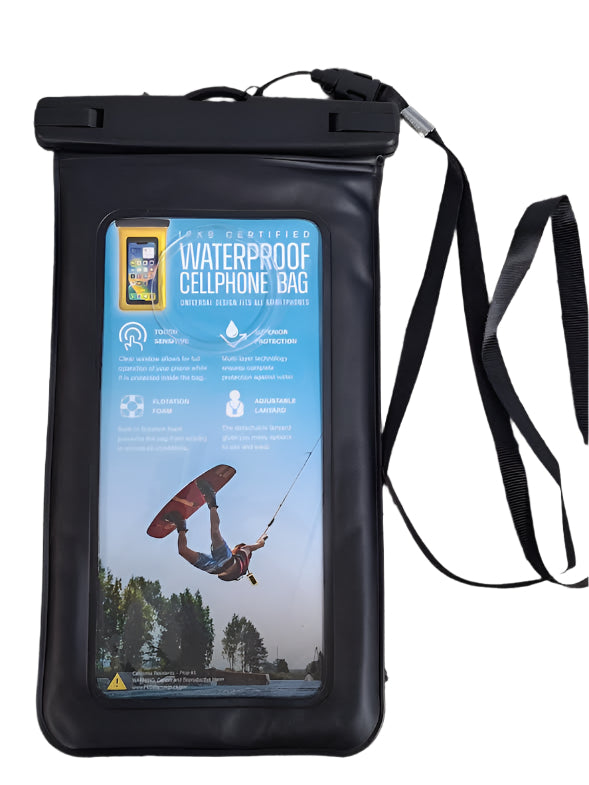 Pouch Cell Phone Waterproof Black 50656