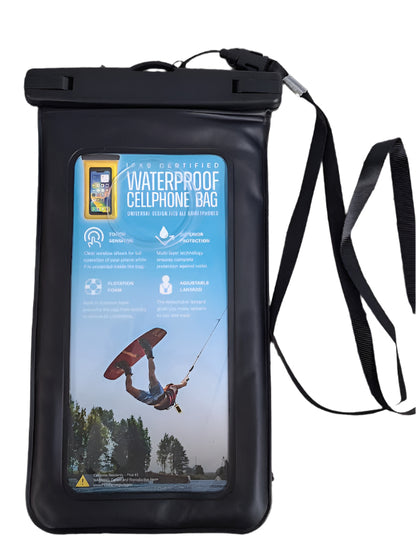 Pouch Cell Phone Waterproof Black 50656