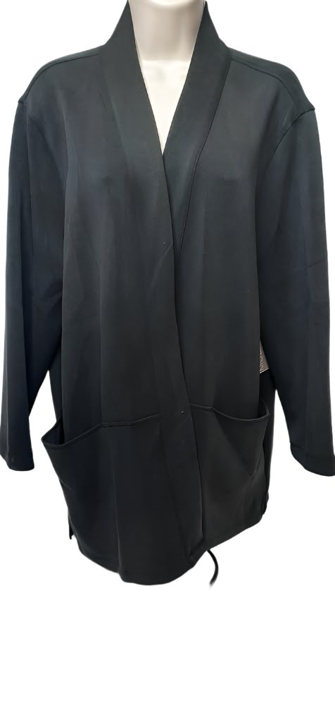 Jacket-Black-Long Sleeve-2 Pockets-Women;s-M42109jm 