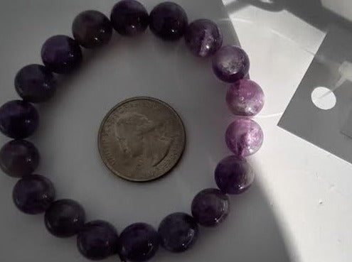 Gemstone Bracelet - Amethyst Purple Dream - 868163f 