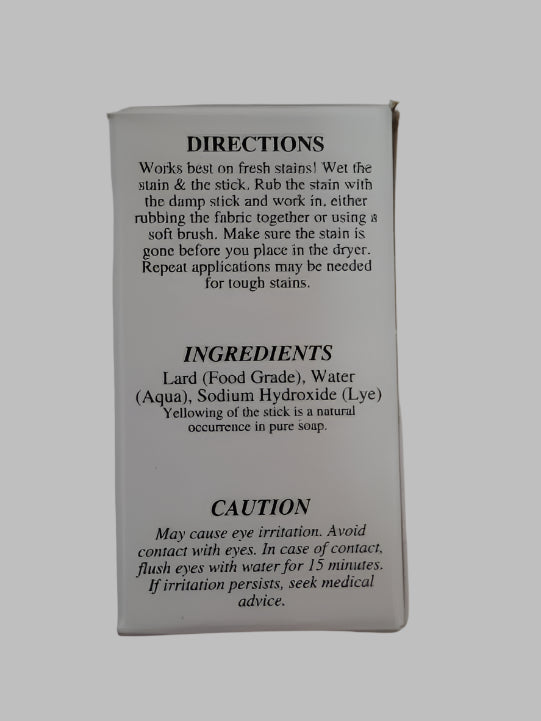 Soap Laundry Stain Stick Grandma's 2.4oz 63012 